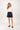 pinstripe shorts | navy