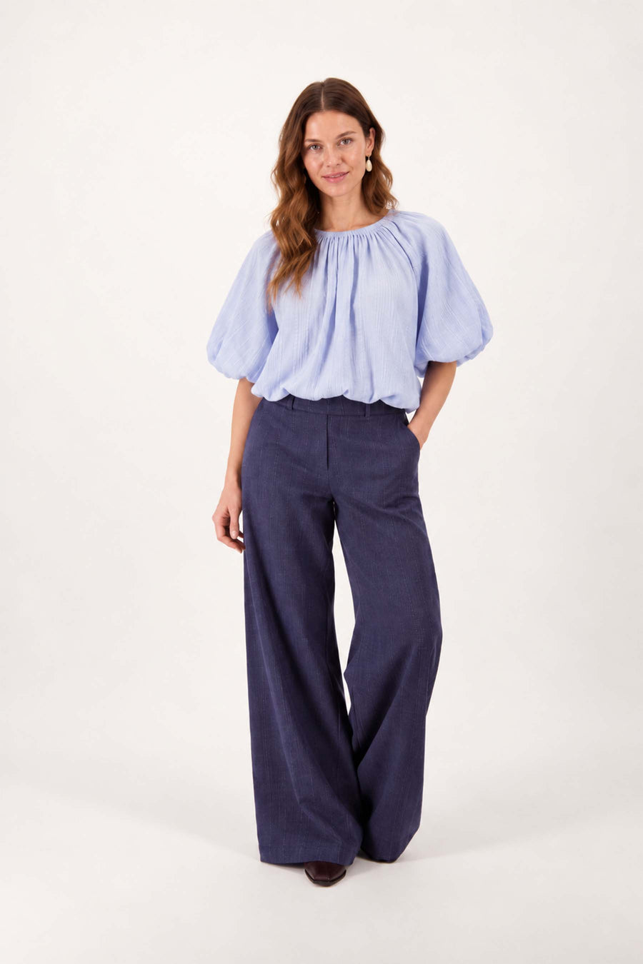 ballon vleermuis top | sky blue