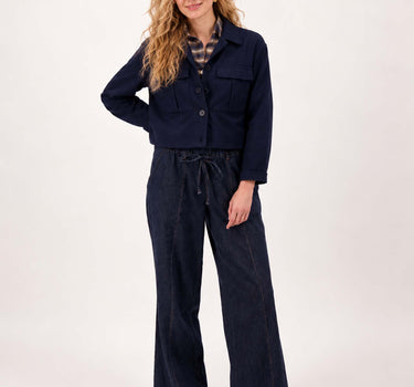 kort jasje met zakken | navy