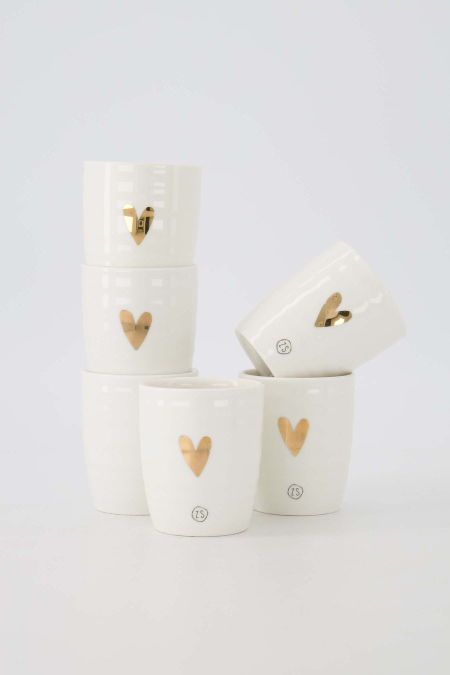 set van 6 espressokopjes