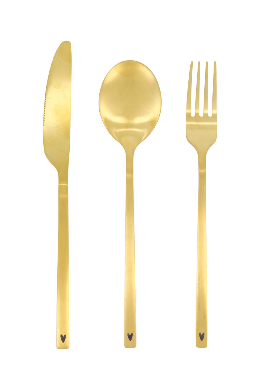 bestekset 3-delig goud | gold