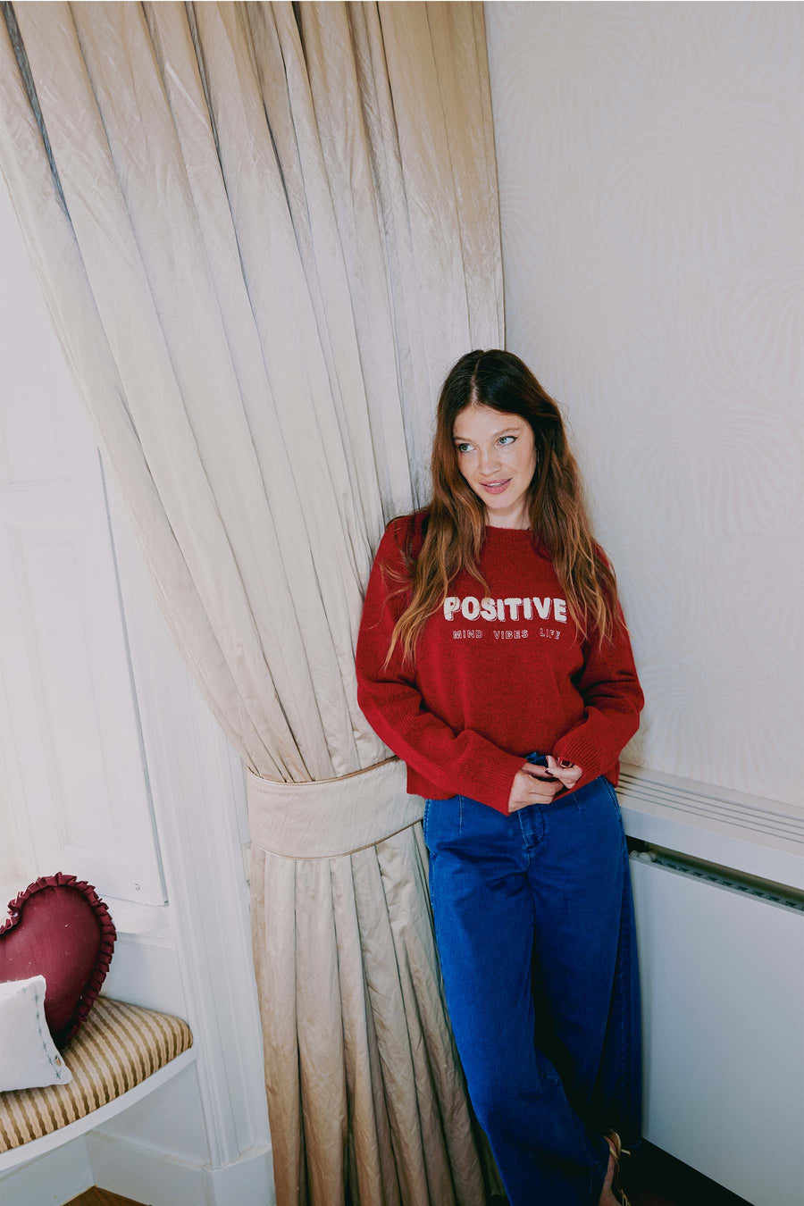 trui met terry tekst | rio red