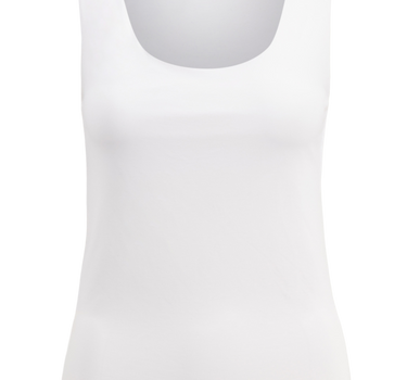 basic singlet with stretch | off white