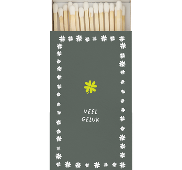 lucifers veel geluk wit/groen | white / green