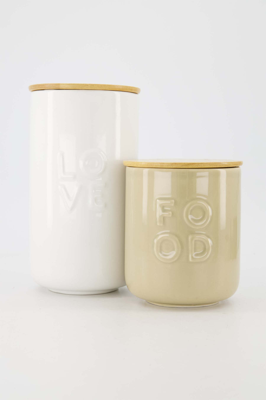 Cadeauset - Voorraadpot love en food