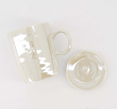 Cadeauset - theemok en dipschaaltje zand