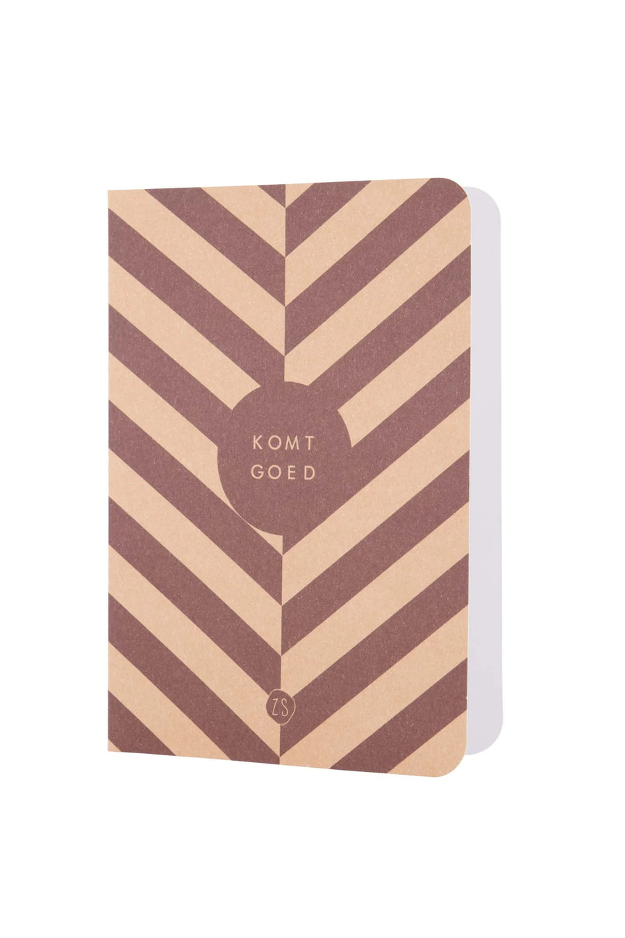 set van 10 wenskaarten komt goed